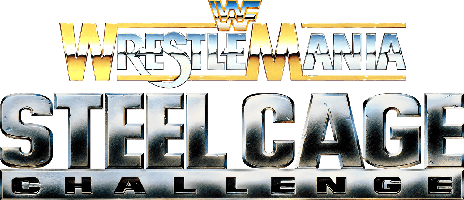 WWF Wrestlemania Steel Cage Challenge logo for NES